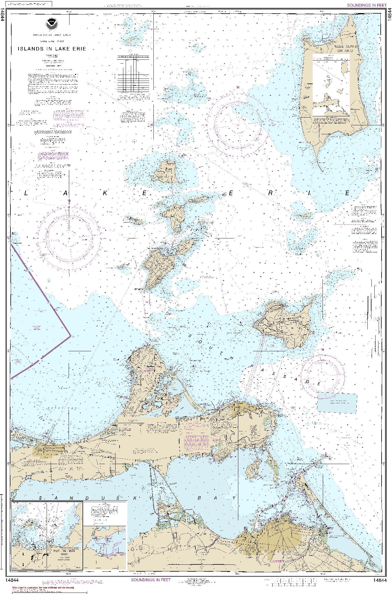 Islands In Lake Erie (14844) by NOAA