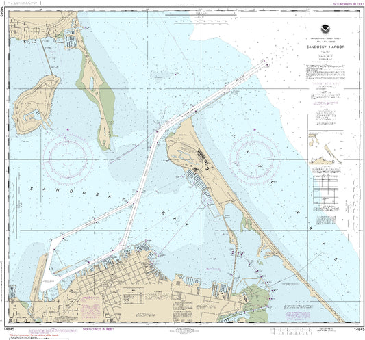 Sandusky Harbor (14845) by NOAA