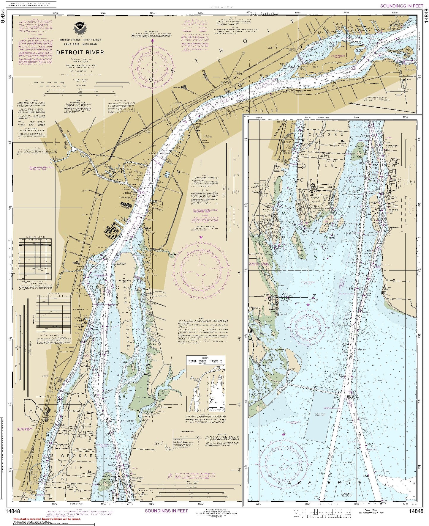 Detroit River (14848) by NOAA