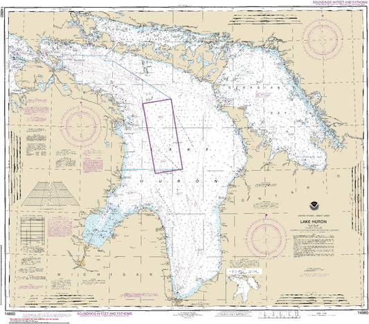 Lake Huron (14860) by NOAA