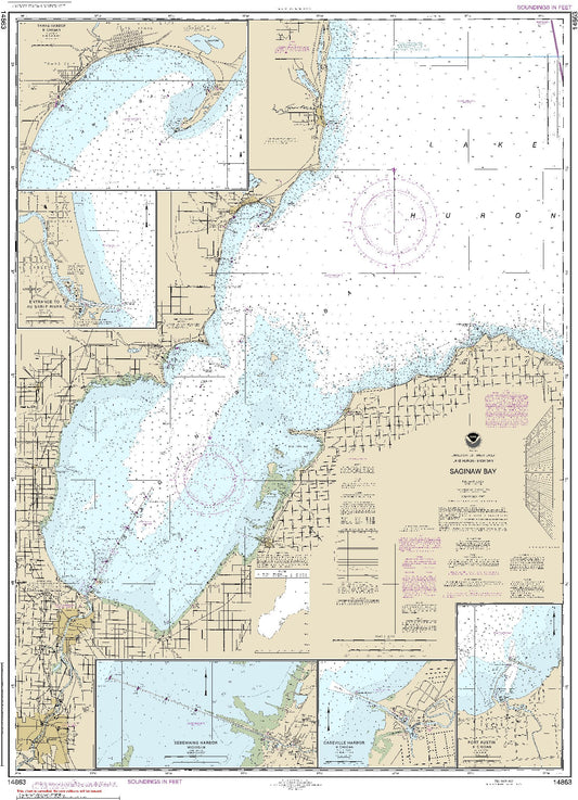 Saginaw Bay (14863) by NOAA