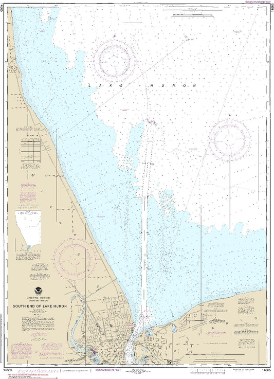 South End of Lake Huron (14865) by NOAA