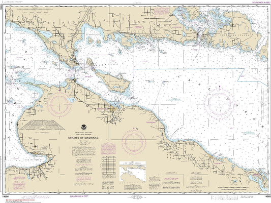 Straits of Mackinac (14880) by NOAA