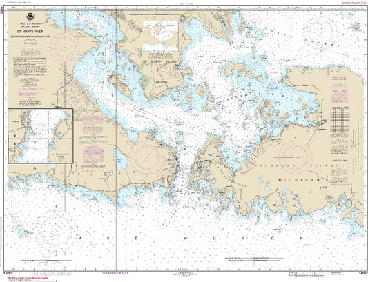St. Marys River (14882) by NOAA