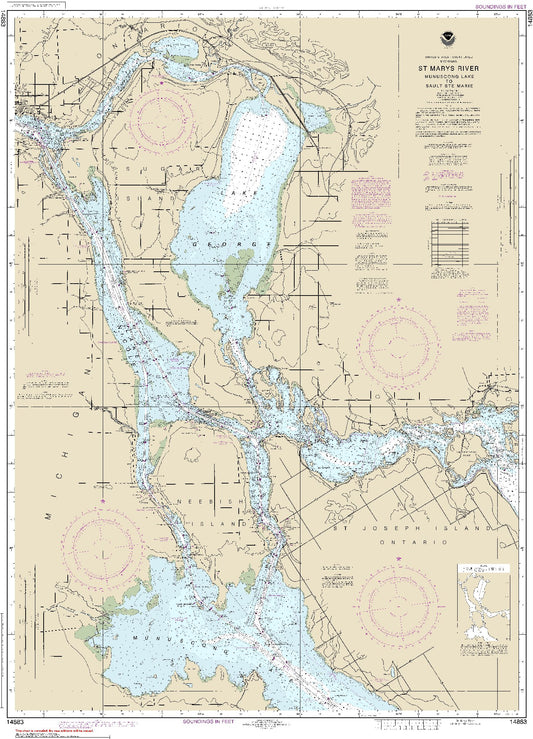 St. Marys River (14883) by NOAA