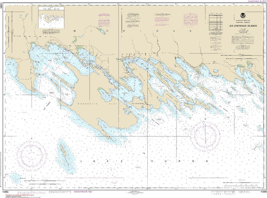 Les Cheneaux Islands (14885) by NOAA