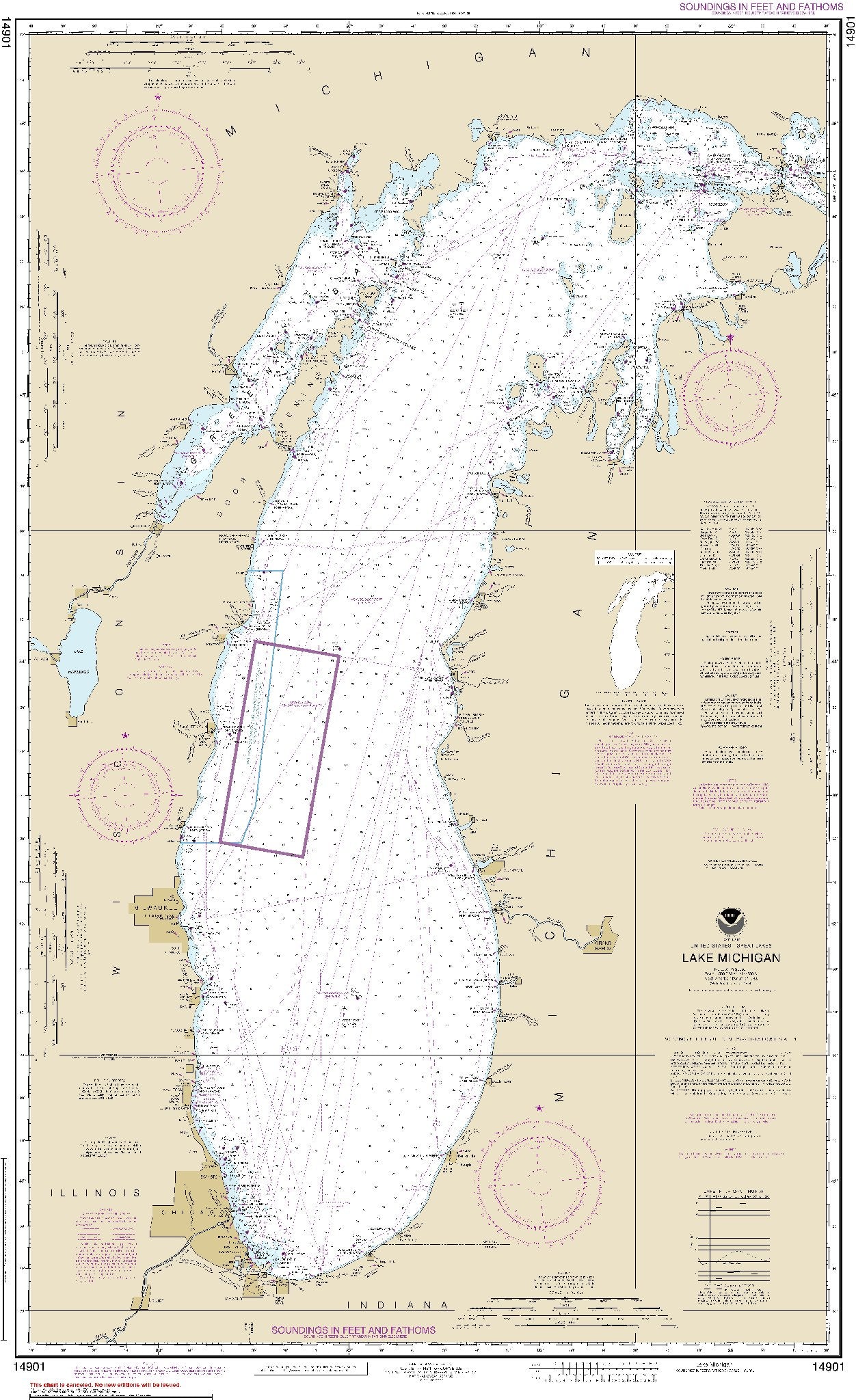 Lake Michigan (14901) by NOAA