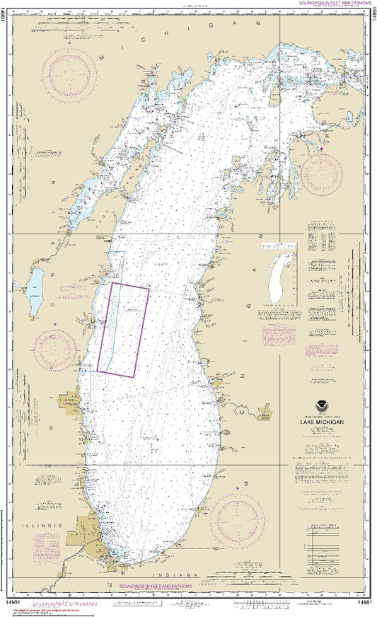 Lake Michigan (14901) by NOAA