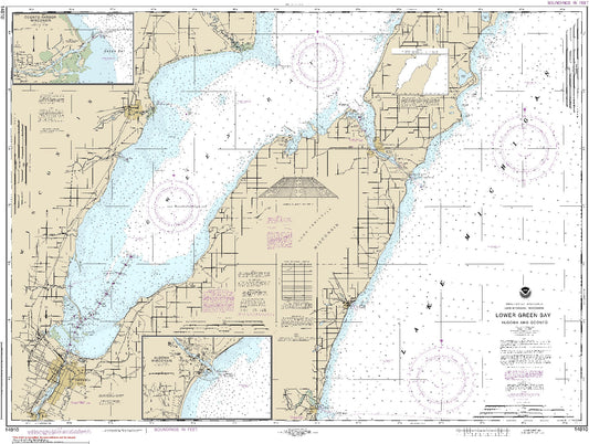 Lower Green Bay (14910) by NOAA