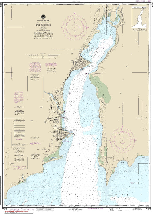 Little Bay De Noc (14915) by NOAA