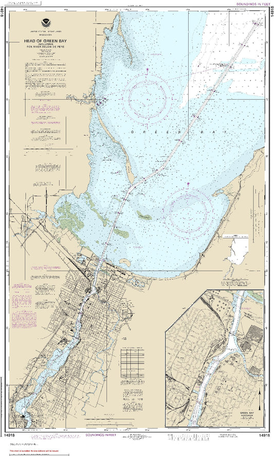 Head of Green Bay (14918) by NOAA