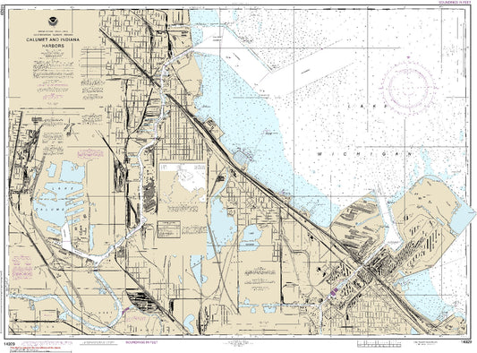 Calumet and Indiana Harbors (14929) by NOAA