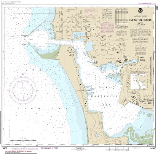 Ludington Harbor (14937) by NOAA