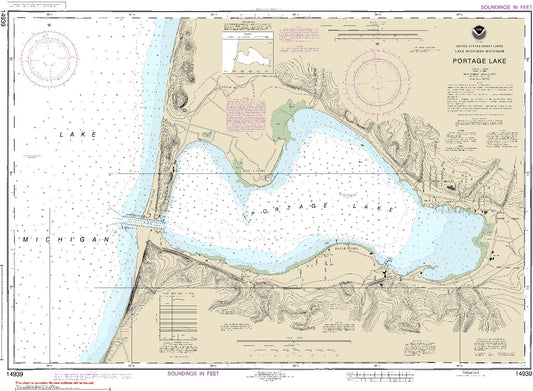 Portage Lake (14939) by NOAA
