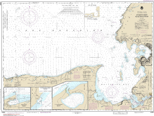 St. Marys River to Au Sable Point (14962) by NOAA