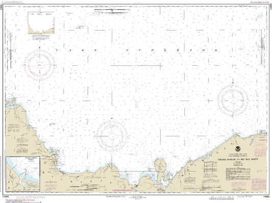 Grand Marais to Big Bay Point (14963) by NOAA