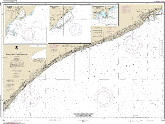 Beaver Bay to Pigeon Point (14967) by NOAA