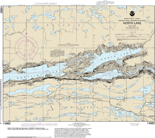 North Lake (14982) by NOAA