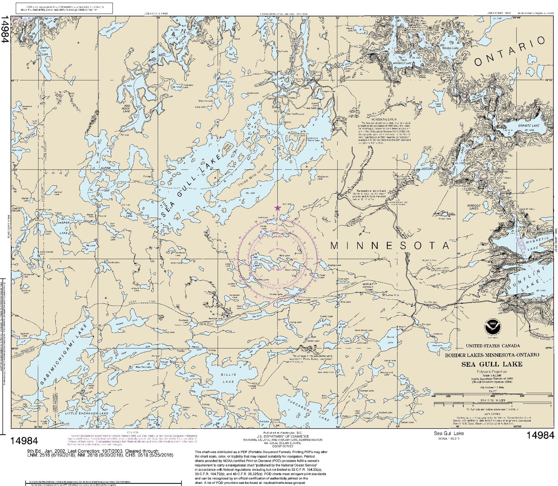 Sea Gull Lake (14984) by NOAA