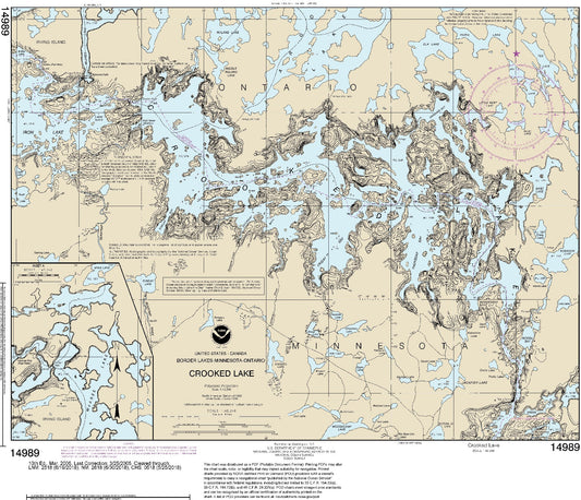 Crooked Lake (14989) by NOAA
