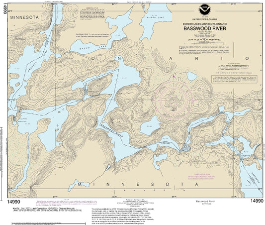 Basswood River (14990) by NOAA