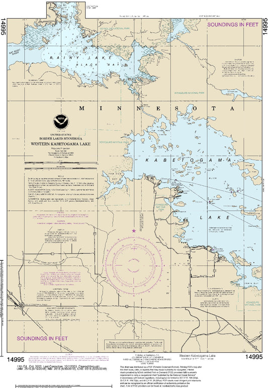 Western Kabetogama Lake (14995) by NOAA