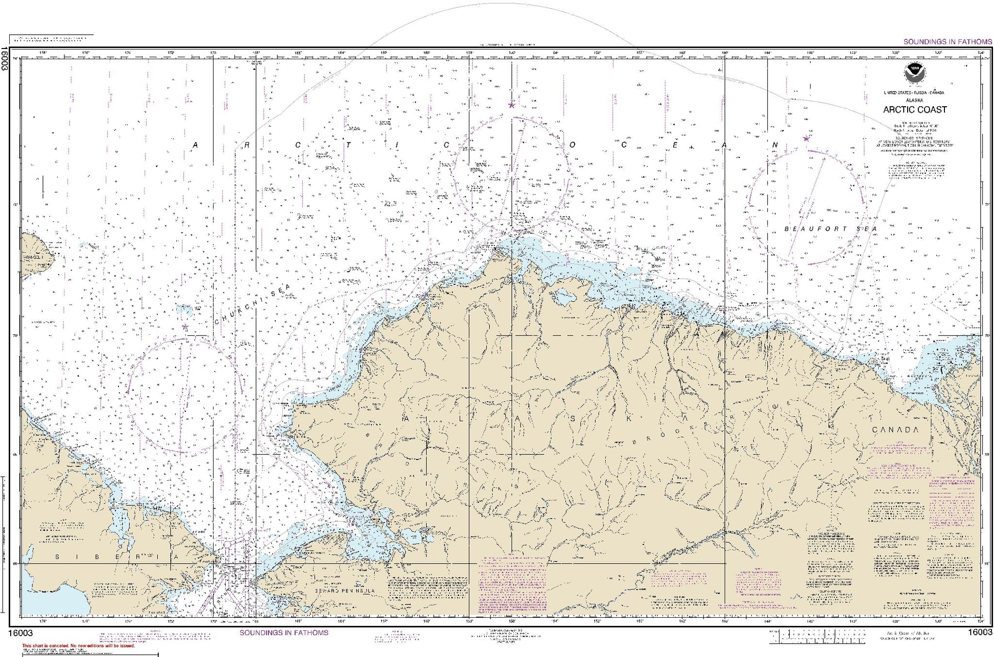 Arctic Coast of Alaska (16003) by NOAA