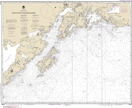 Cape St. Elias to Shumagin Islands (16013) by NOAA