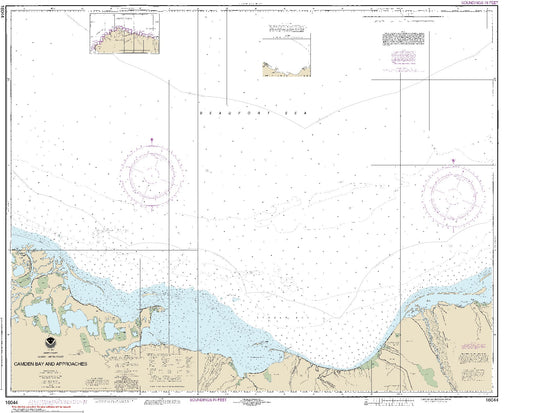 Camden Bay and Approaches Alaska Arctic Coast (16044) by NOAA