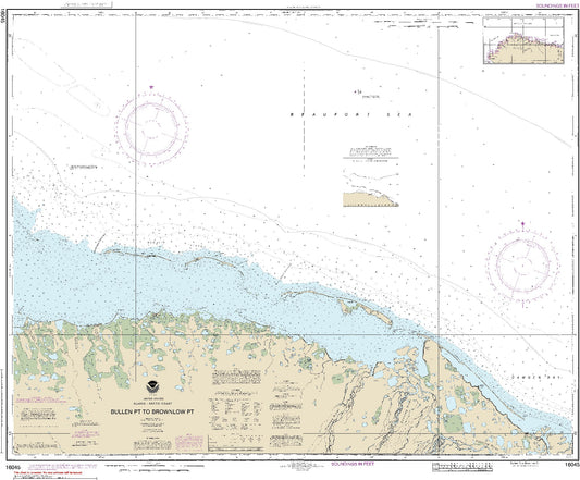 Bullen Point to Brownlow Point Alaska Arctic Coast (16045) by NOAA