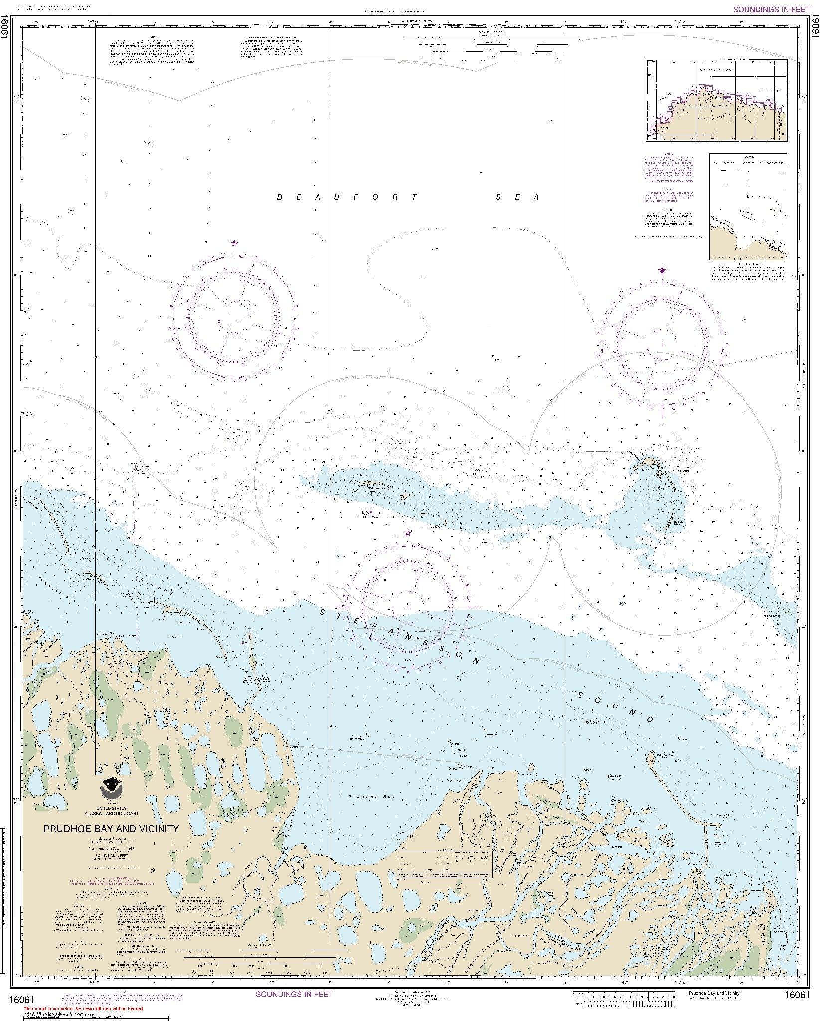 Prudhoe Bay and Vicinity (16061) by NOAA