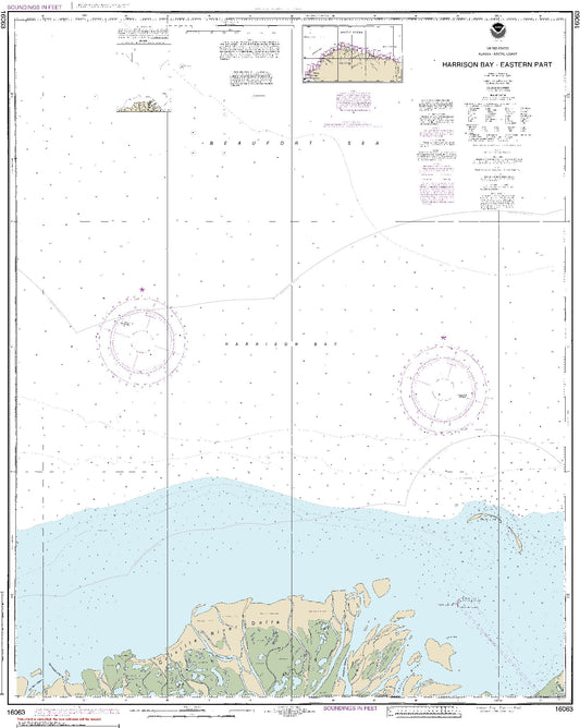 Harrison Bay - Eastern Part Alaska Arctic (16063) by NOAA