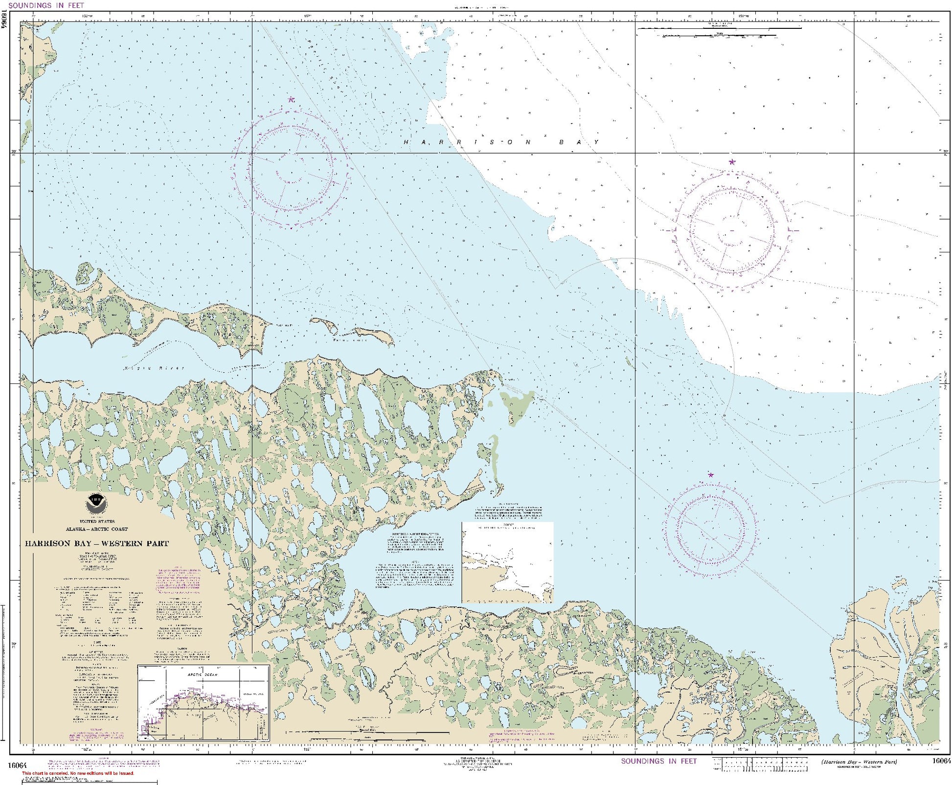 Harrison Bay - Western Part (16064) by NOAA
