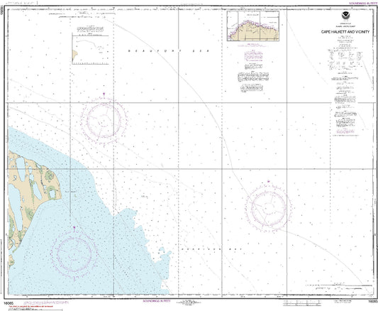 Cape Halkett and Vicinity Alaska Arctic (16065) by NOAA