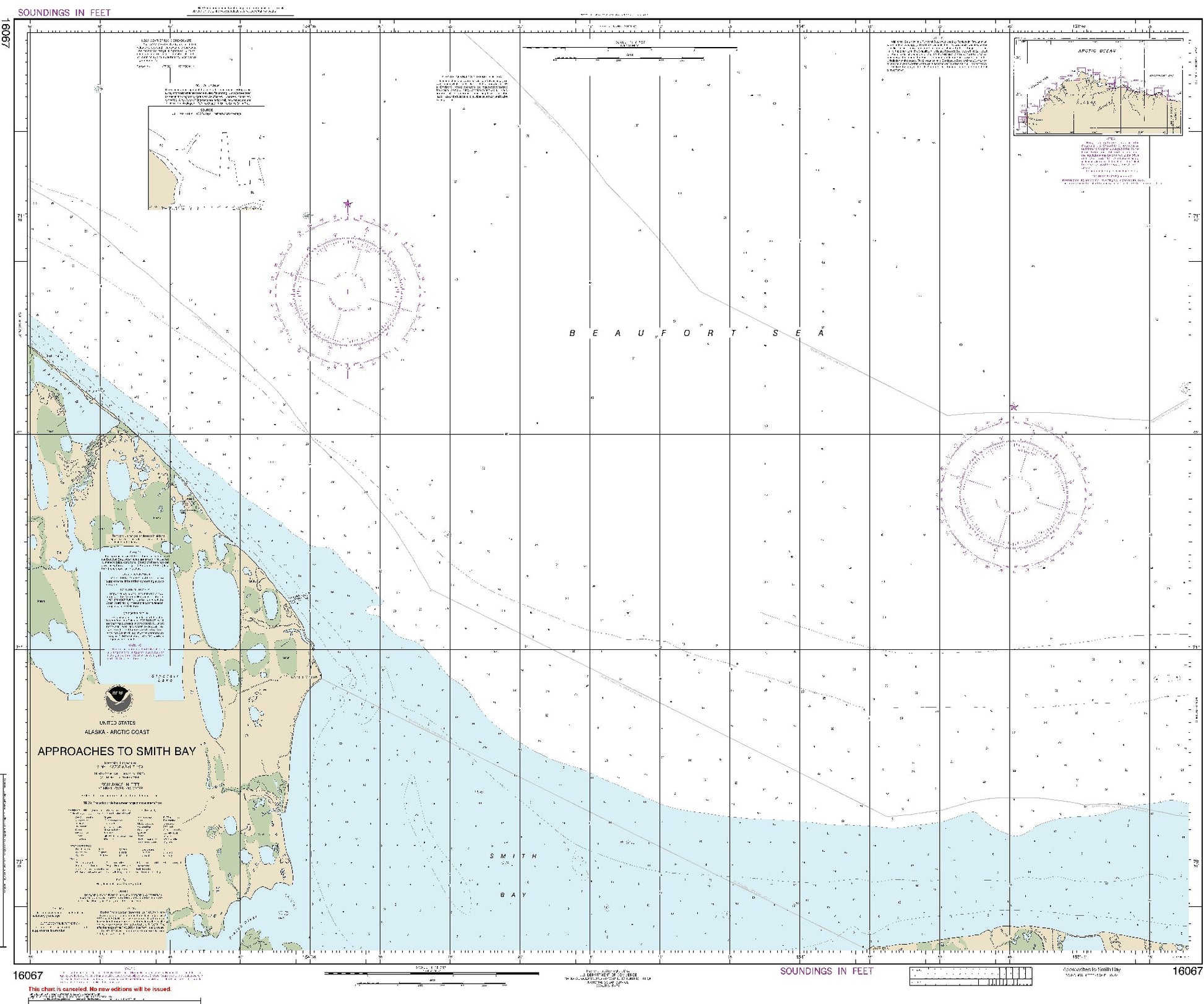 Approaches to Smith Bay (16067) by NOAA