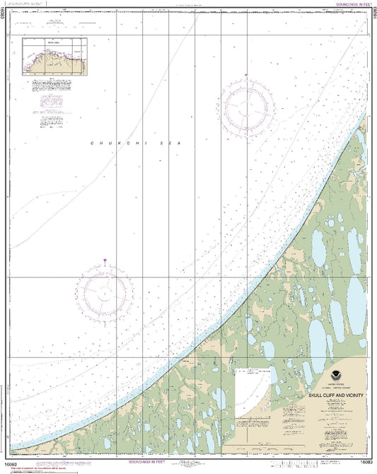 Skull Cliff and Vicinity (16083) by NOAA