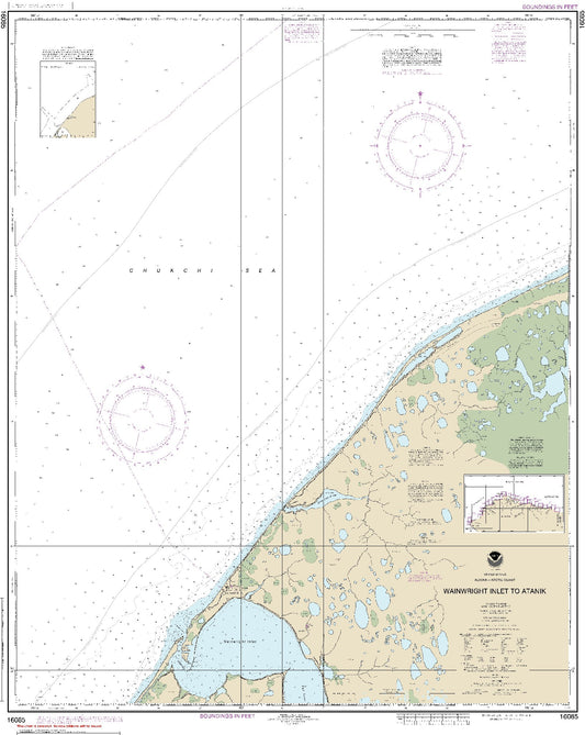 Wainwright Inlet to Atanik (16085) by NOAA