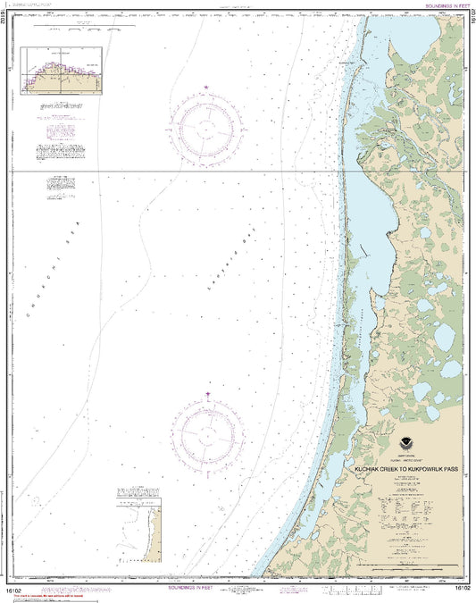 Kuchiak Creek to Kukpowruk Pass (16102) by NOAA