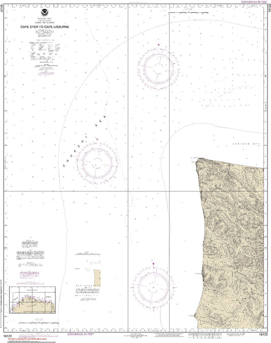 Cape Dyer to Cape Lisburne (16122) by NOAA