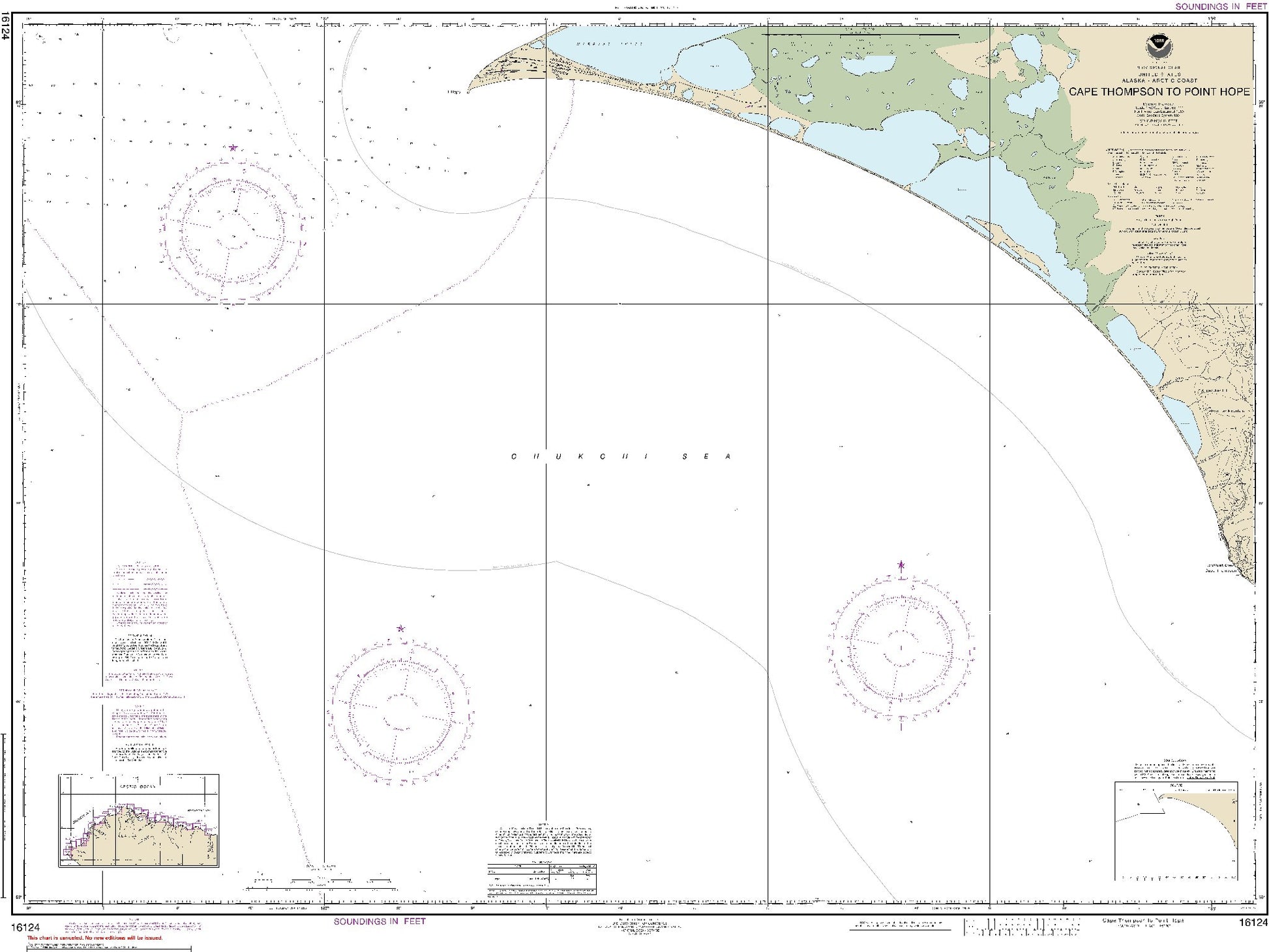 Cape Thompson to Point Hope (16124) by NOAA