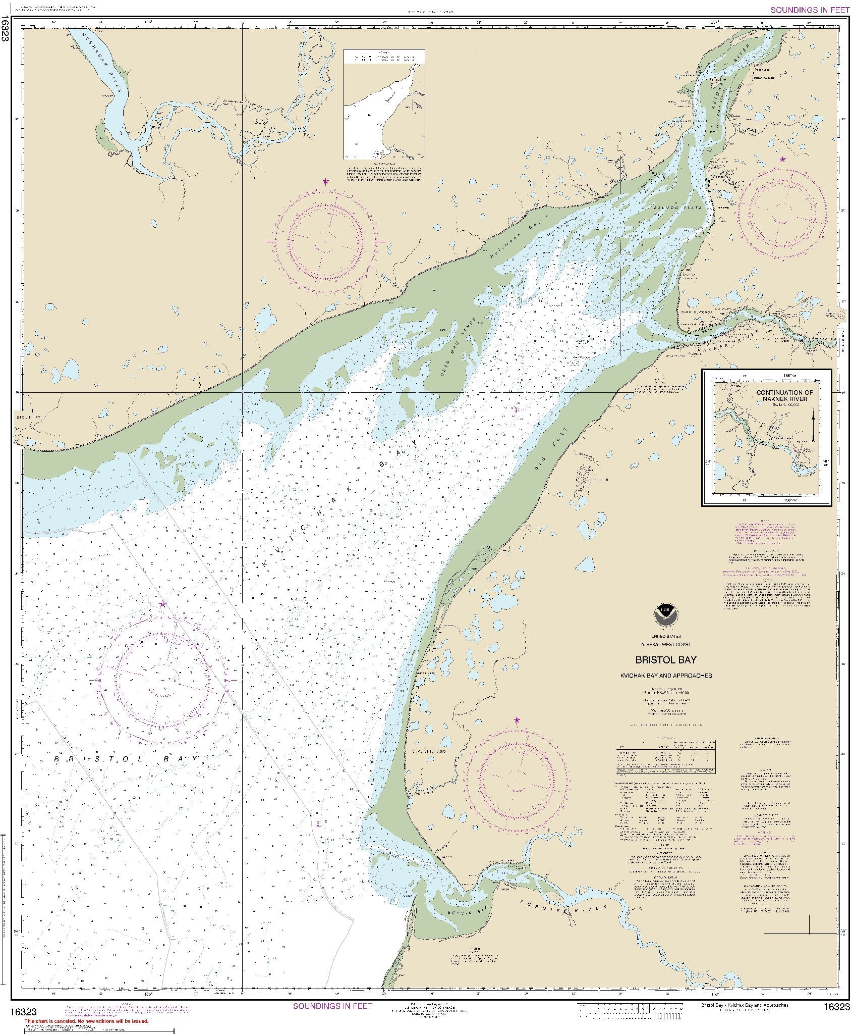 Bristol Bay - Kvichak Bay and Approaches (16323) by NOAA
