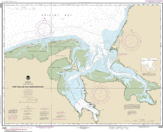 Port Moller and Herendeen Bay (16363) by NOAA