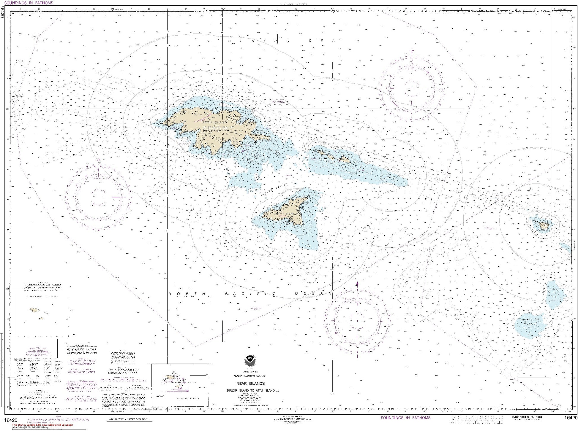 Buldir Island to Attu Island (16420) by NOAA