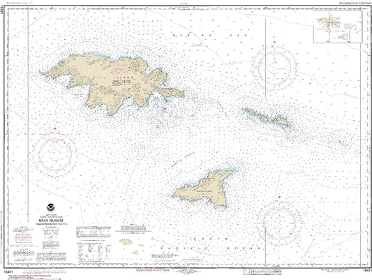 Near Islands - Ingenstrem Rocks to Attu (16421) by NOAA