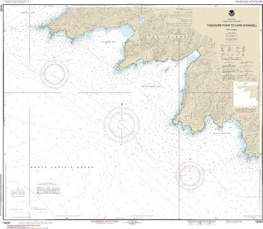Theodore Point to Cape Wrangell (16430) by NOAA