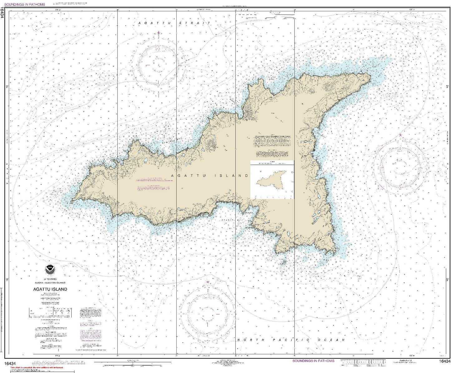 Agattu Island (16434) by NOAA