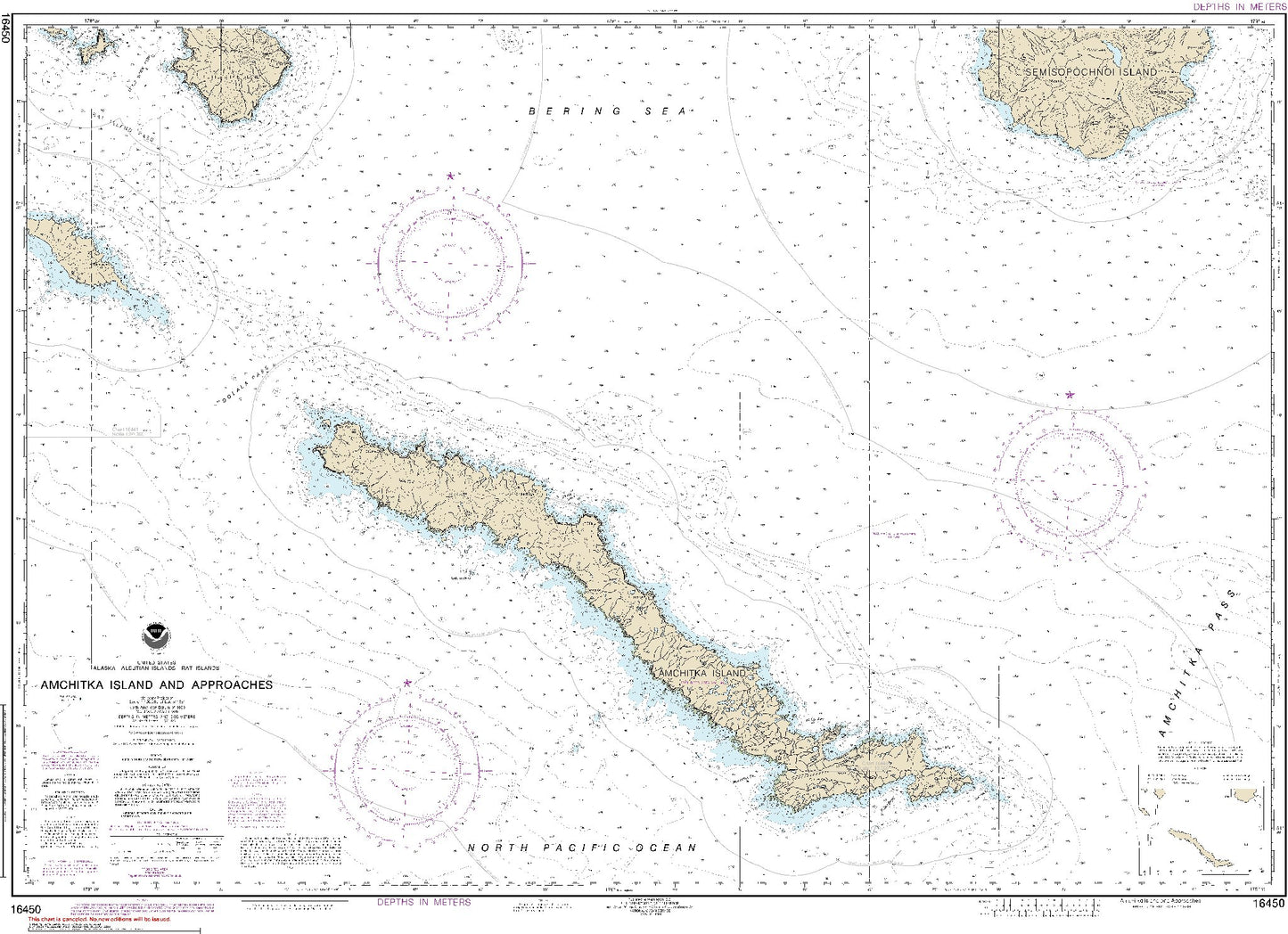 Amchitka Island and Approaches (16450) by NOAA