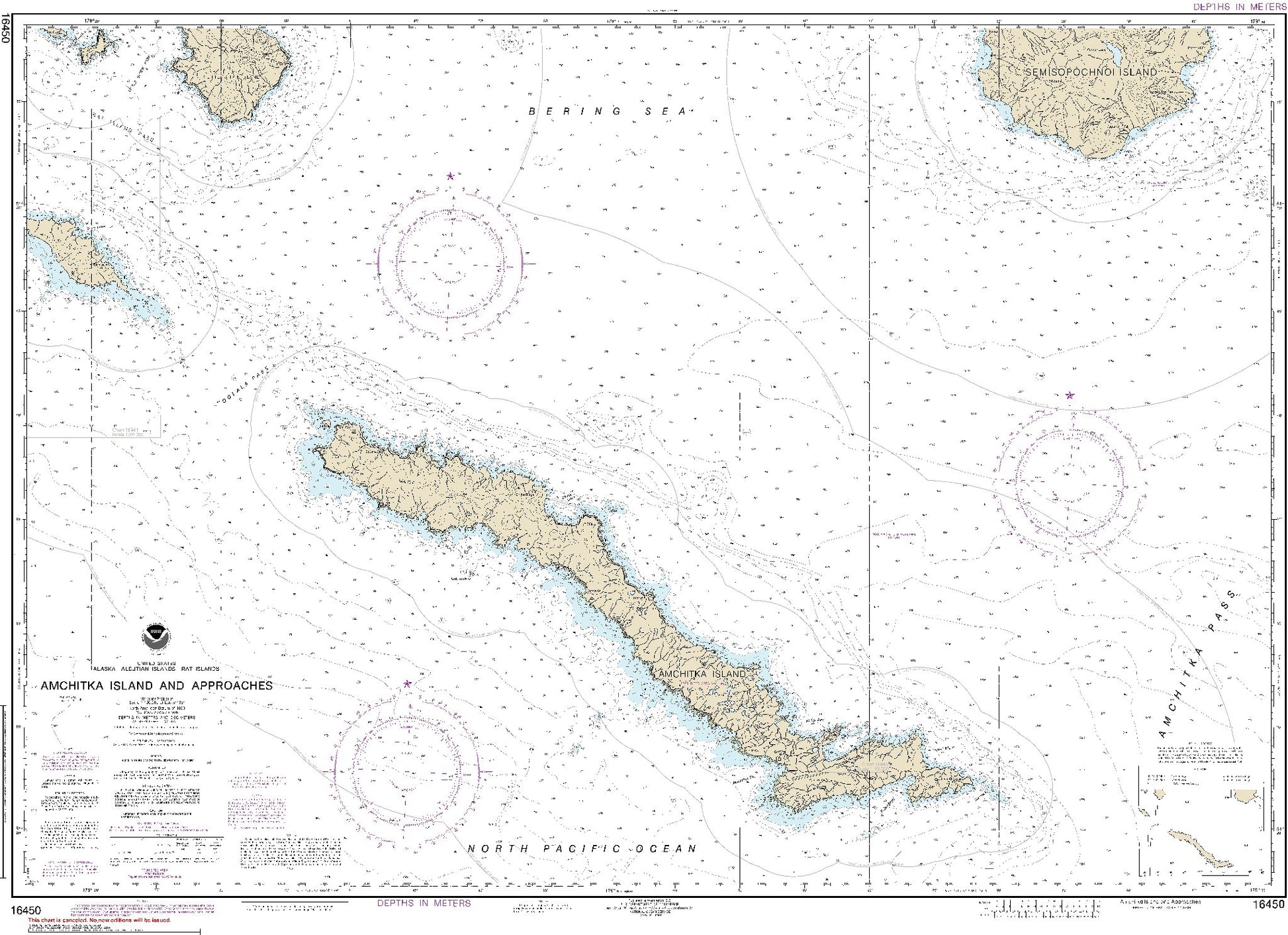 Amchitka Island and Approaches (16450) by NOAA