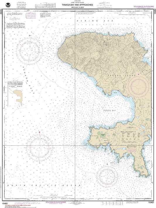 Tanaga Bay and Approaches (16462) by NOAA