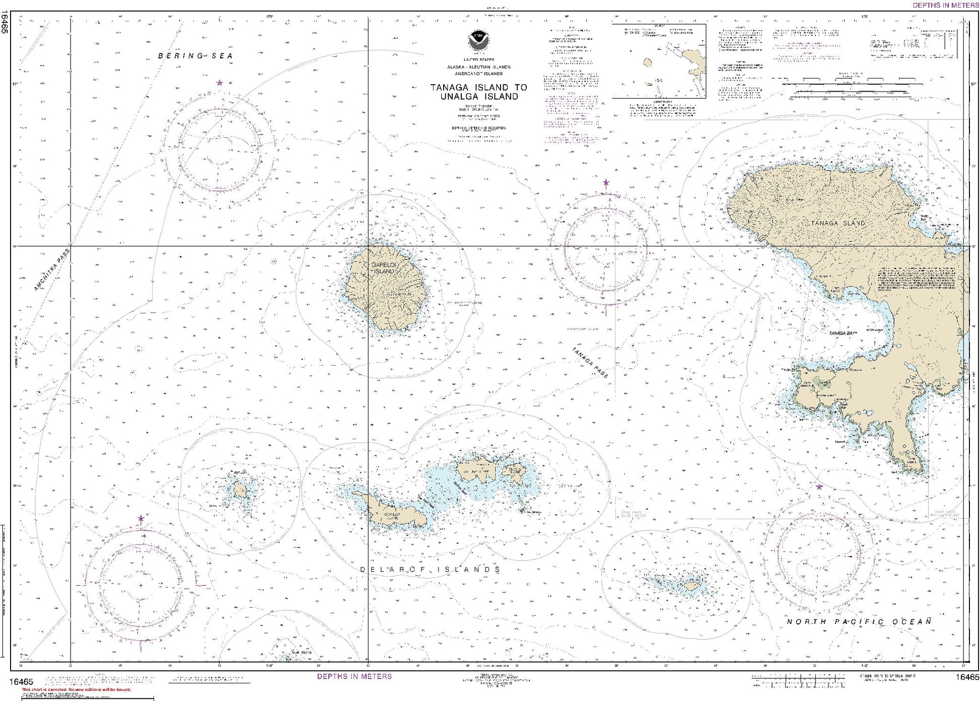 Tanaga Island to Unalga Island (Metric) (16465) by NOAA